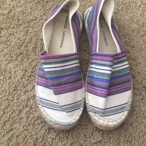 Striped Flats size 9M